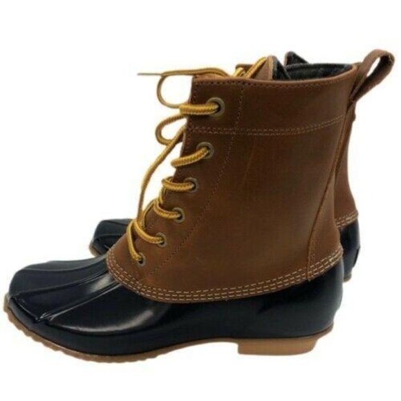 Bass Harlequin Waterproof Duck Boot SIZE 8 - Picture 2 of 6